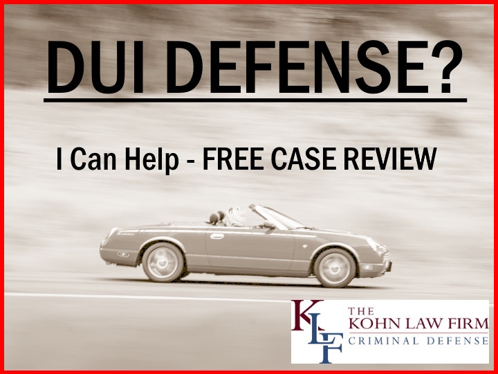 DUI attorney Colorado Springs - Free Case Review!